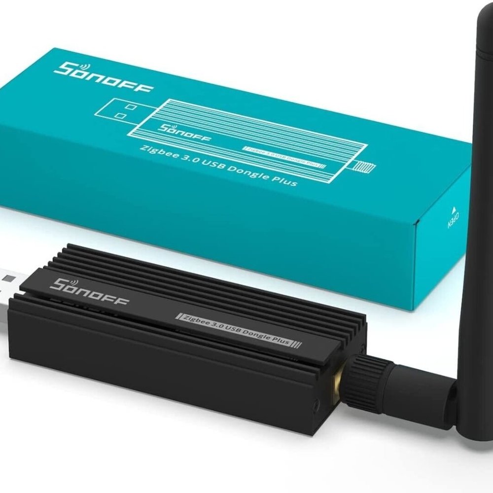 SONOFF USB Dongle Plus Zigbee 3.0 Gateway,Universal Zigbee USB Bridge Antenna US